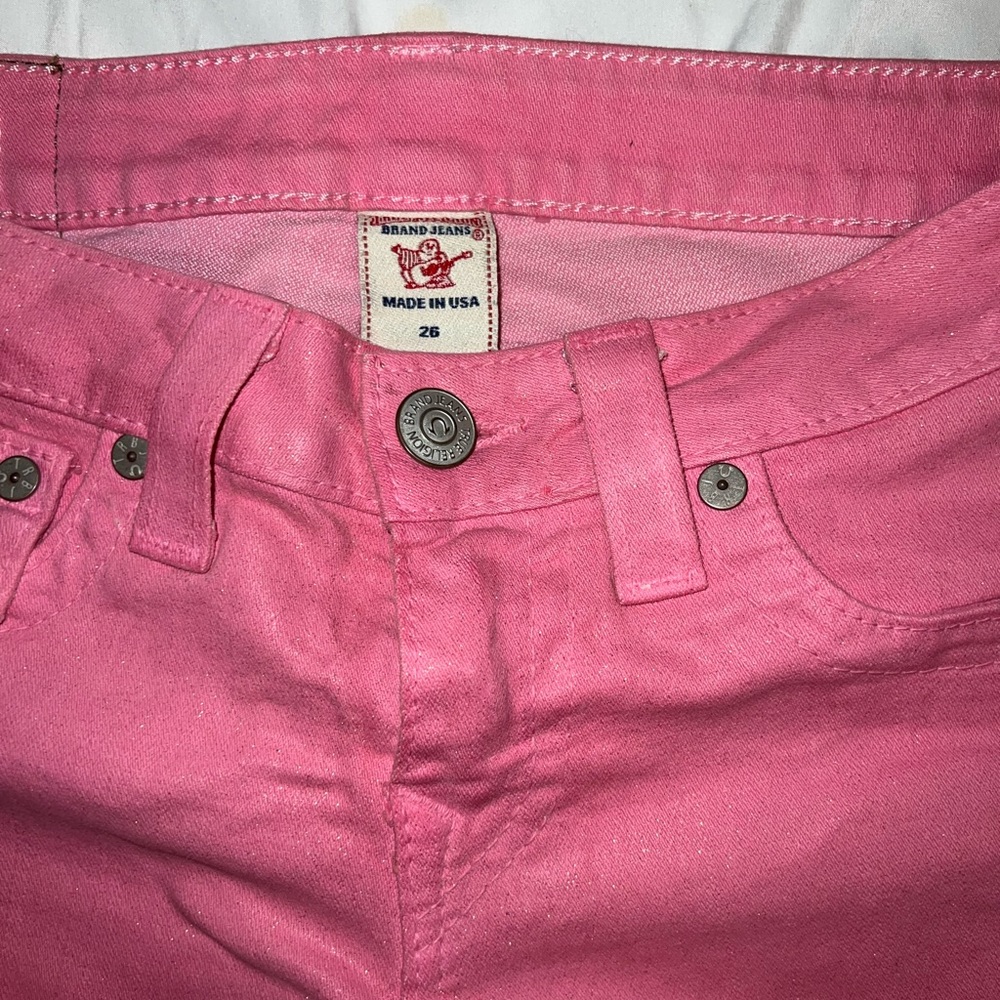 True Religion Breast Cancer Awareness Jeans